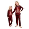 Druck Niedliches Familien-Set Pyjamas, Hauskleidung, Familien-Set Langarm-Oberteil Hosen-Set