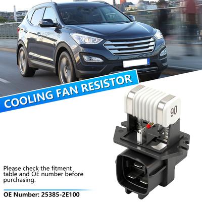 Engine Cooling Fan Resistor For Hyundai Sonata GLS SE Santa Fe GL GLS Kia Sorento LX EX Optima 2.4L 3.5L 2010 2011 2012 2013 25385-2E100 253852E100