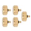 5pcs Watch Crown Parts Quartz Mechanical Watch Crown Spare Kit Replacement Accessories7mm   0.28in