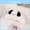 Plush Capybara And Dog Cartoon Throw Pillow With Croissant Exterior Design For Sofa Decor