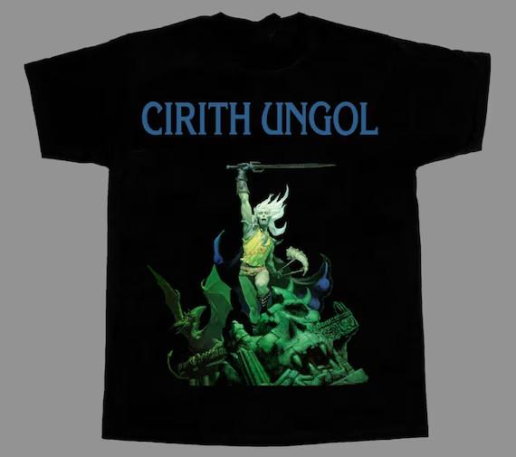Cirith Ungol band T Shirt Men Size S-5XL Unisex short sleeve Unisex T-Shirt L