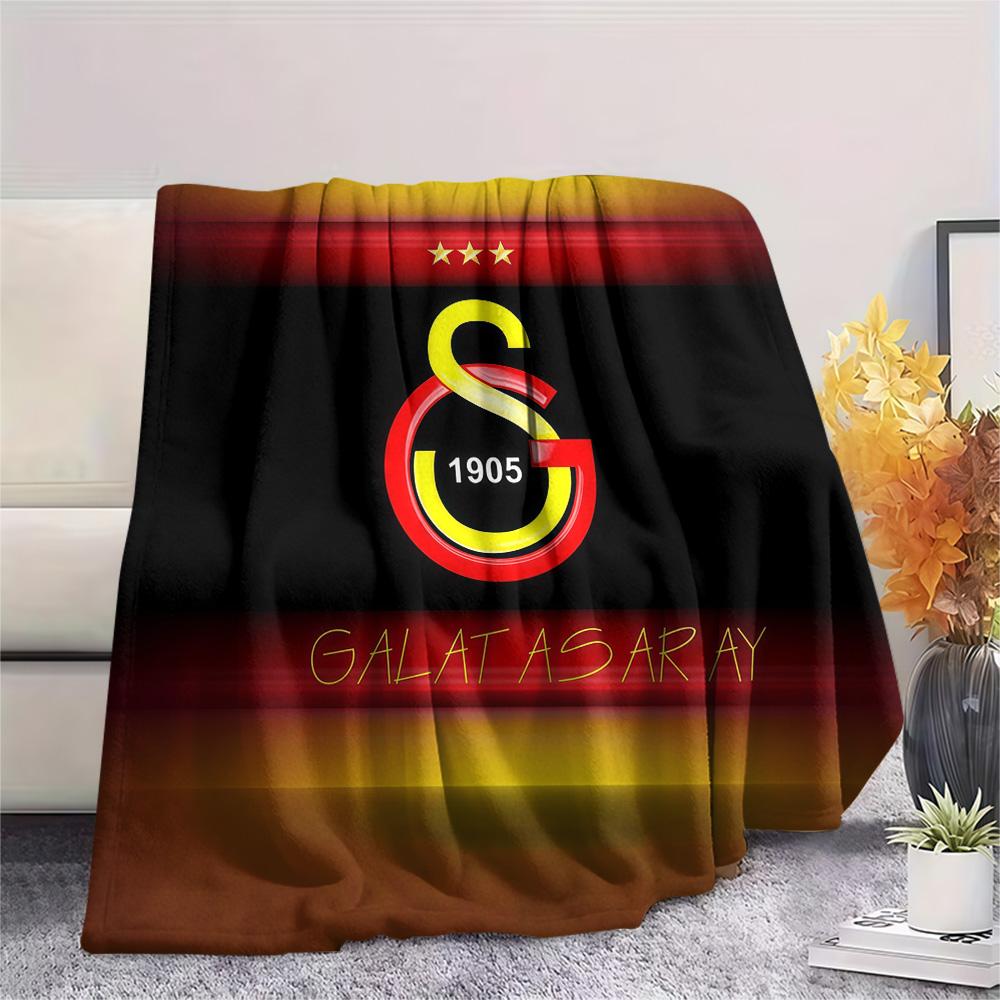 Galatasaray3 Flannel Blanket, High Quality Comfortable for All Seasons, Home Decor, Warmth and Comfort