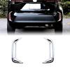 1 Pair Rear Bumper Fog Light Trim Frame for 2021 Toyota Yaris/Yaris Cross