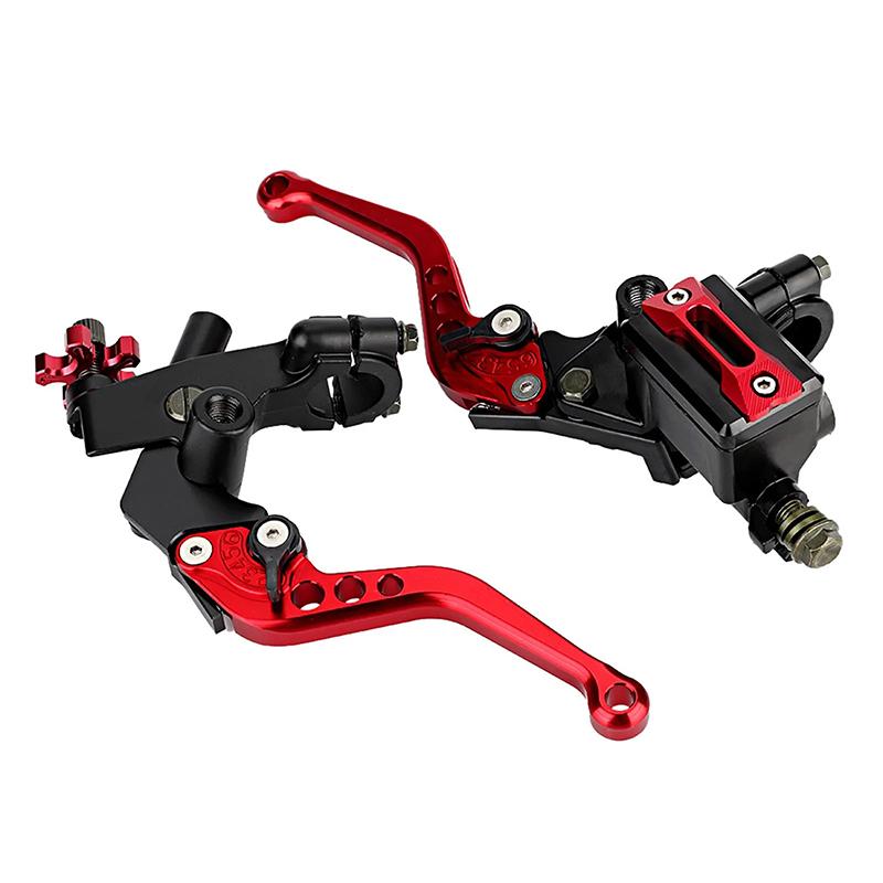 1 Pair 7/8"(22Mm) Universal Motorcycle Brake Master Cylinder Reservoir Levers Master Cylinder Levers Moto Accessories