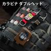KeyUnity Carabiner Patch Holder Portable KB01 Keychain Made of Titanium