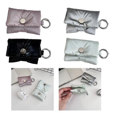 Earphone Storage Bag Soft Data Cable Storage Bag Earphone Case Headphone Pouch Earphone Storage Bag for Daily Office