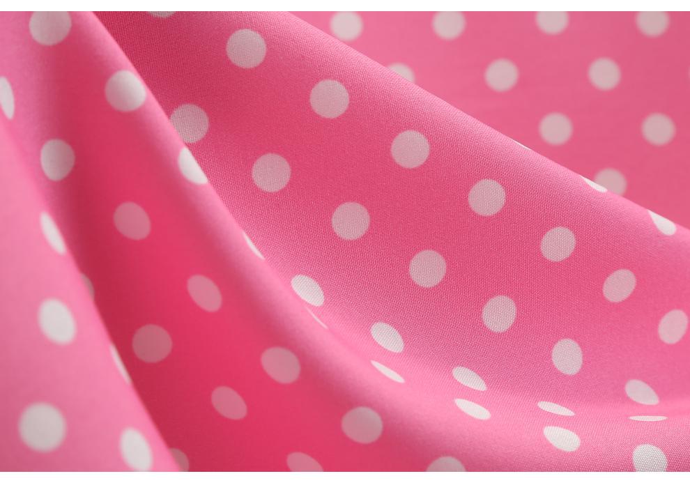Hepburn Style 50s Retro Women's Print Swing Dress