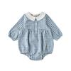 Mink Mui Check Woven Bodysuit Set 36113 604 02