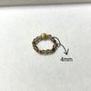 Versatile Women's Elastic Cord Beaded Finger Ring Accessory