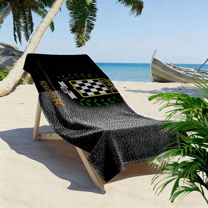Boavista FC Print Strandtuch, Großes Weiches Schnelltrocknendes Handtuch für Strand Camping Schwimmen