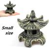 Asian Decor Pagoda Lantern Outdoor Statue,Resin Garden Accessories