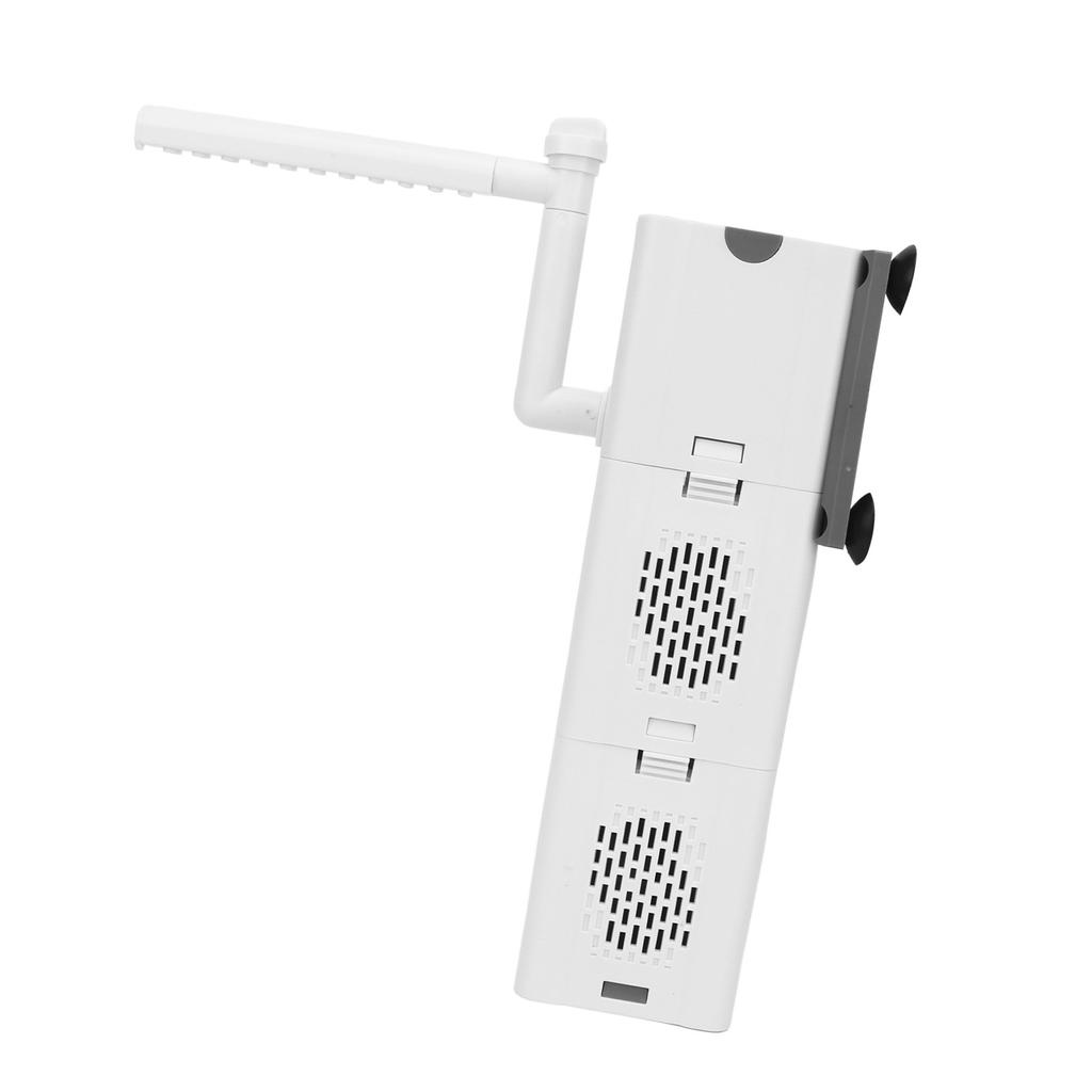 Aquarium Internal Filter Large Capacity Filter Box Rate and Direction Adjustable Submersible Aq