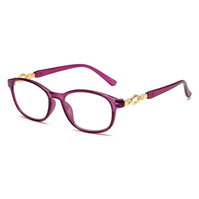 FG New 3 In 1 Progressive Multifocal Reading Glasses Women Anti-blue Eyeglasses Easy To Look Far and Near +1.0 To +4.0