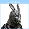 Frank Darko Donnie Rabbit Mask Halloween The Bunny Latex Hood With Fur Mask
