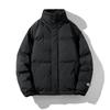 Inverno top gola alta roupas acolchoadas de algodão masculinas novo casal solto espessado roupas acolchoadas de algodão quentes jaqueta acolchoada de algodão para meninos