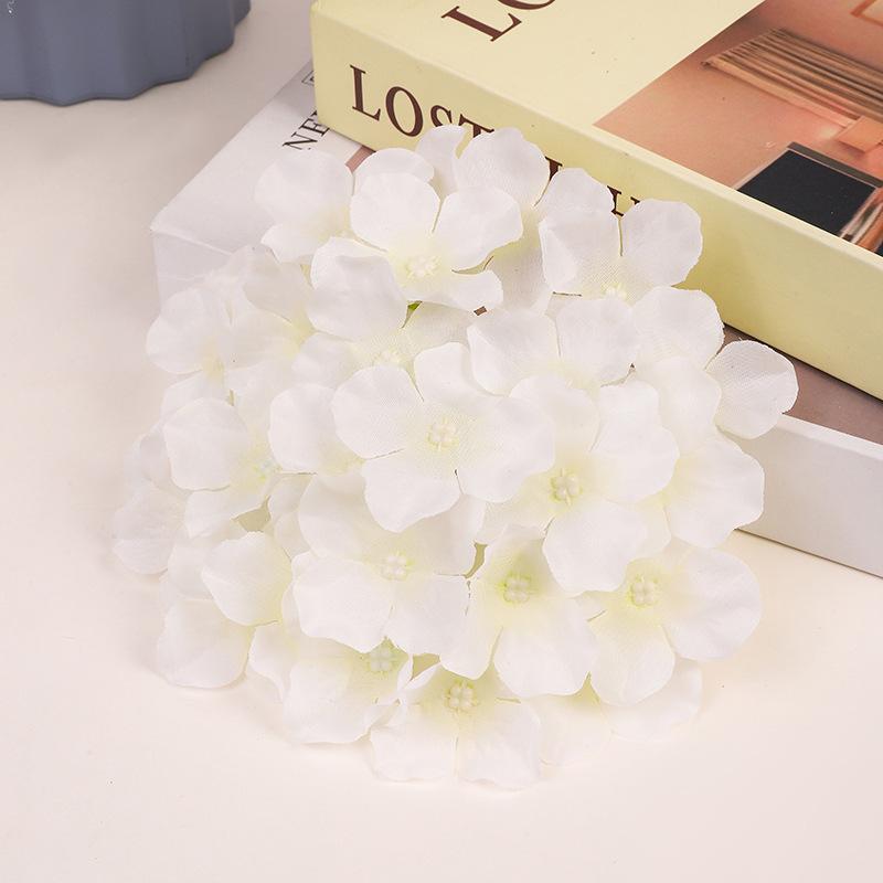Simulated Silk Embroidered Ball Flower Head Handmade Flower Material Wedding Scene Decoration Embroidered Ball Artificial Flower