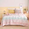 Plaid Blanket for Bed Double Queen King Bedspread Gauze Summer Thin Towel Quilt Coverlet Autumn Winter Sheet Bed Sofa Cover