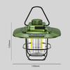 LED Camping Light Retro Hanging Tent Lamp Waterproof Retro Camping Lantern Stepless Dimmable 4500mAh Rechargeable Emergency Lamp