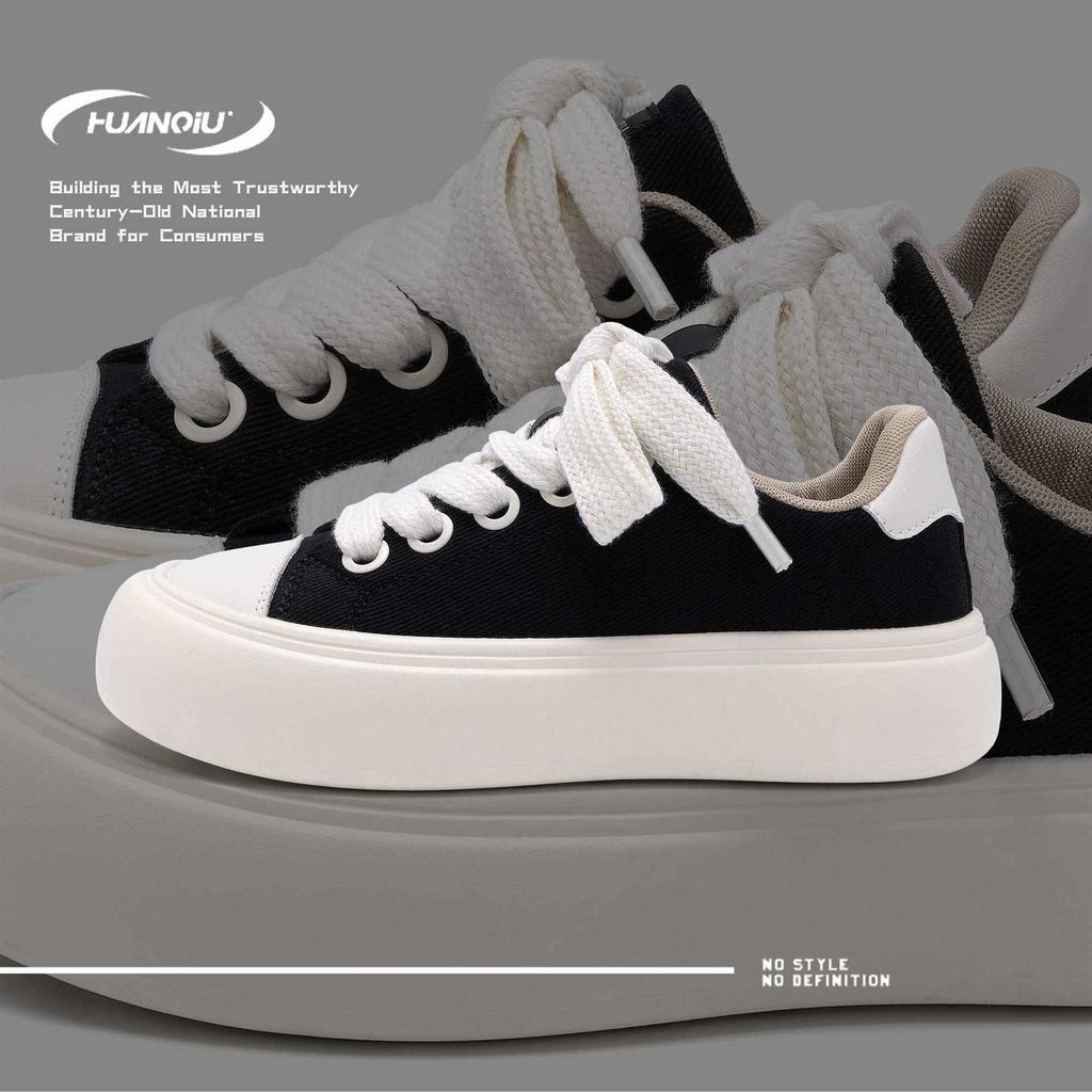 Global canvas shoes men's ZHQ68226N spring men's shoes versatile lightweight board student thick sole heightening casual board shoes