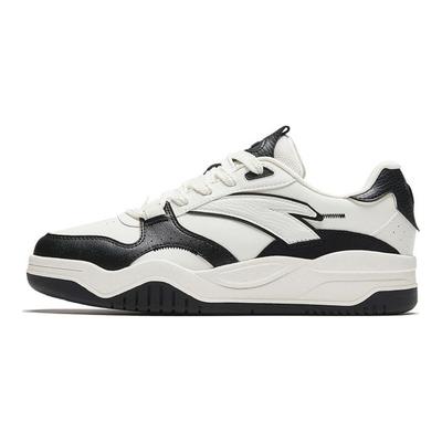Wavy Shoes Non-Slip Wear-Resistant Lightweight Low-Top Skate Shoes Men Sneakers Black White 912348003-2