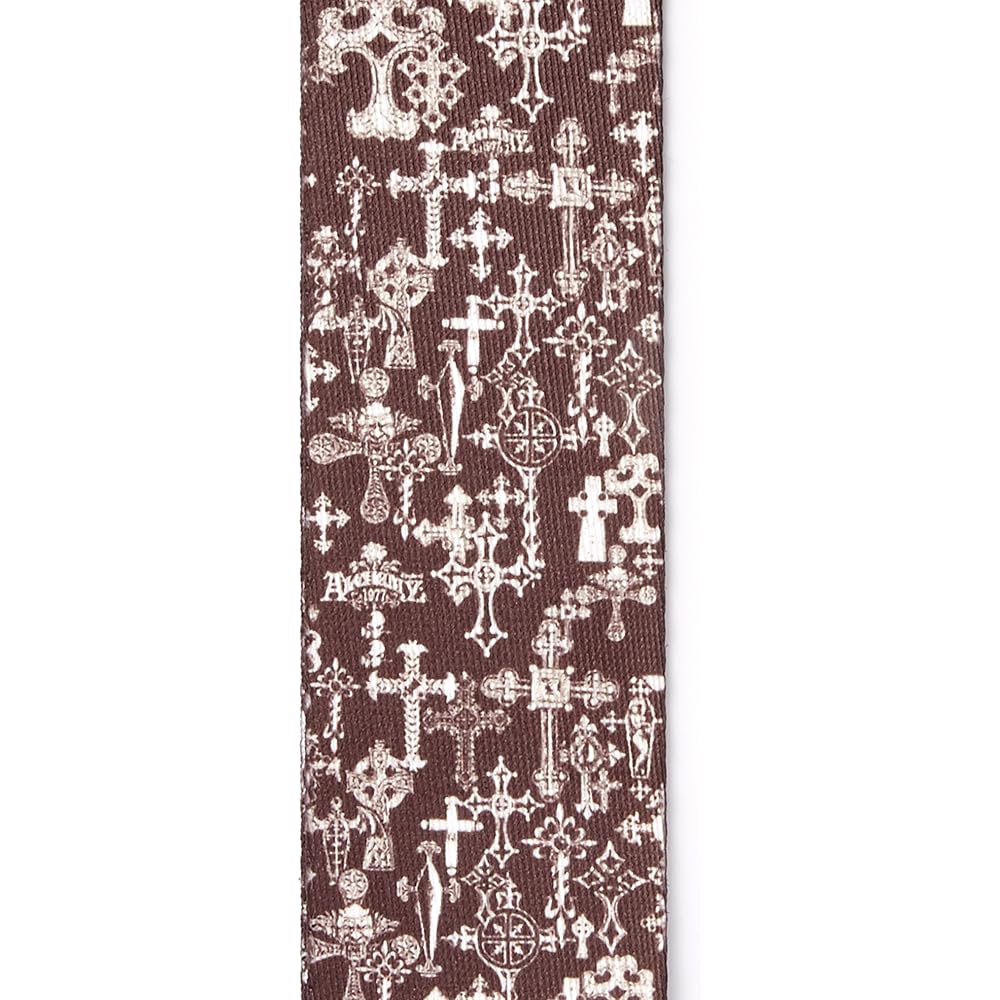D'Addario Daddario Guitar Strap with Lock Structure Alchemy Gothic Planet Lock Strap 50ALP02 Goth...