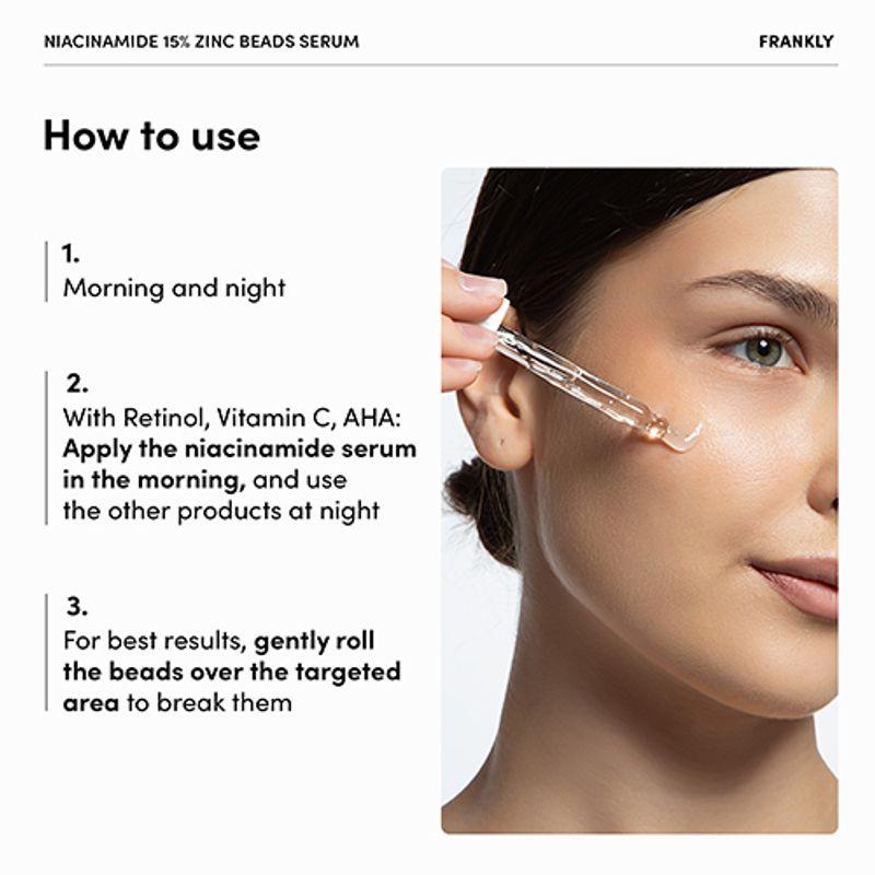 [FRANKLY] Niacinamide 15% Zinc Beads Serum 30ml