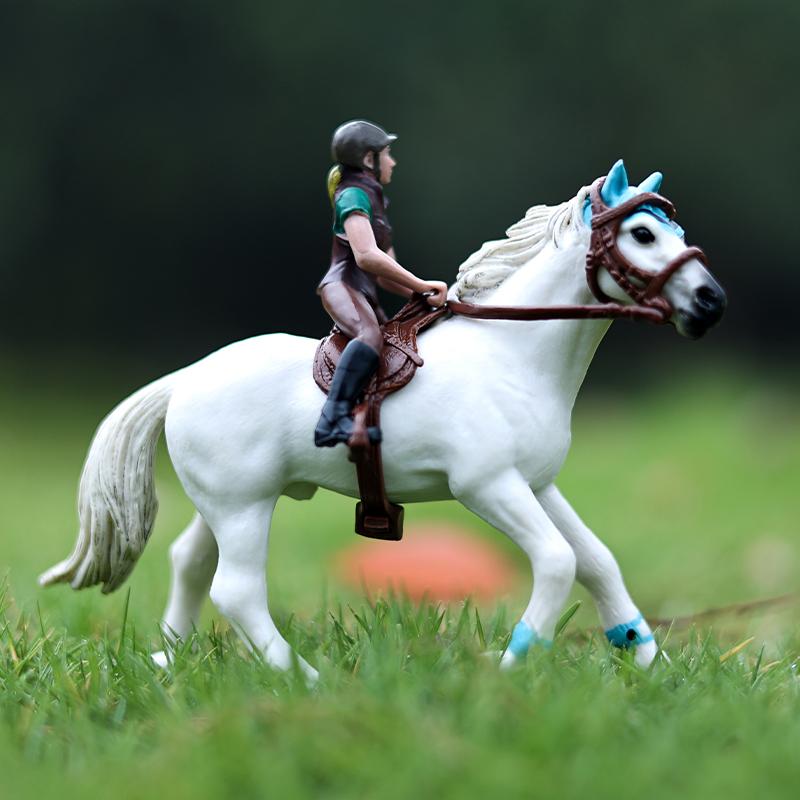 Realistic Wild Horse Action Figure Plaything - Collector-Worthy Animales Miniature Children-Friendly Perfect Present for Animal Lovers