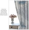 Nautical Coastal Window Curtains Beach Sea Starfish Seashell Curtain Living Room Bedroom Panels Set Inch Made Of Polyester Sitting Treatment