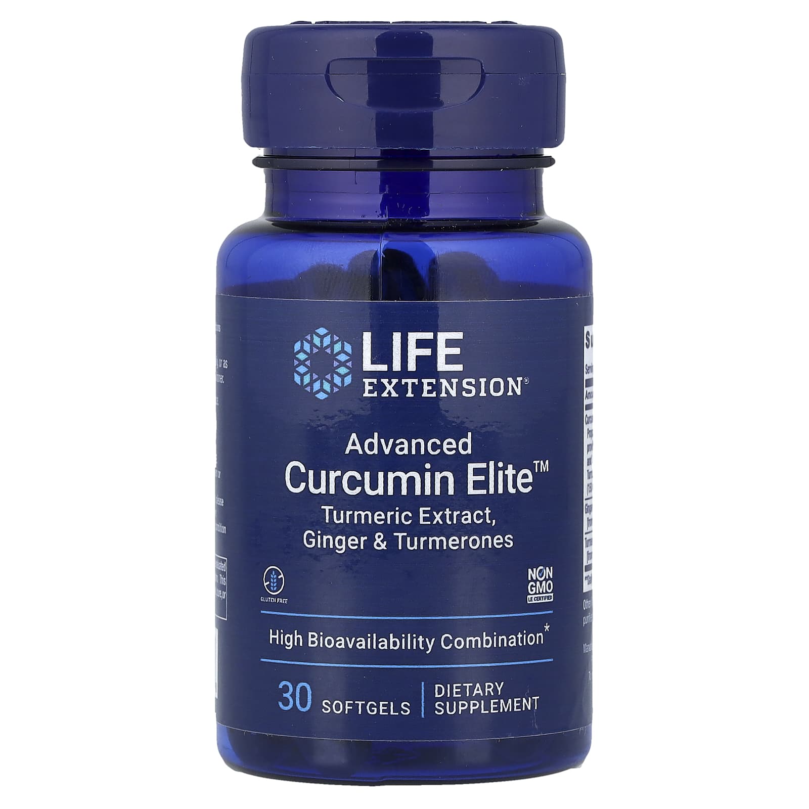 

Advanced Curcumin Elite™, Curcuma Extract, Ginger & Turmeric, 30 Softgels