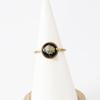 Stainless Steel Dried Flower Round Rings For Women Eternal Flower Open Finger Ring Jewelry Wedding Band Gift Wholesale New