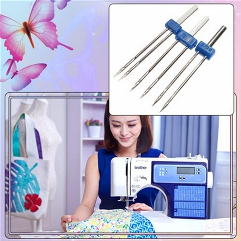 Buy 3Pcs Needle Double Twin Sewing Machine Pins at affordable prices