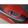 GZXinWei Inner Door Window Lift Panel for Dodge Challenger 2015-2023 Interior Cover Trim Red Carbon Fiber