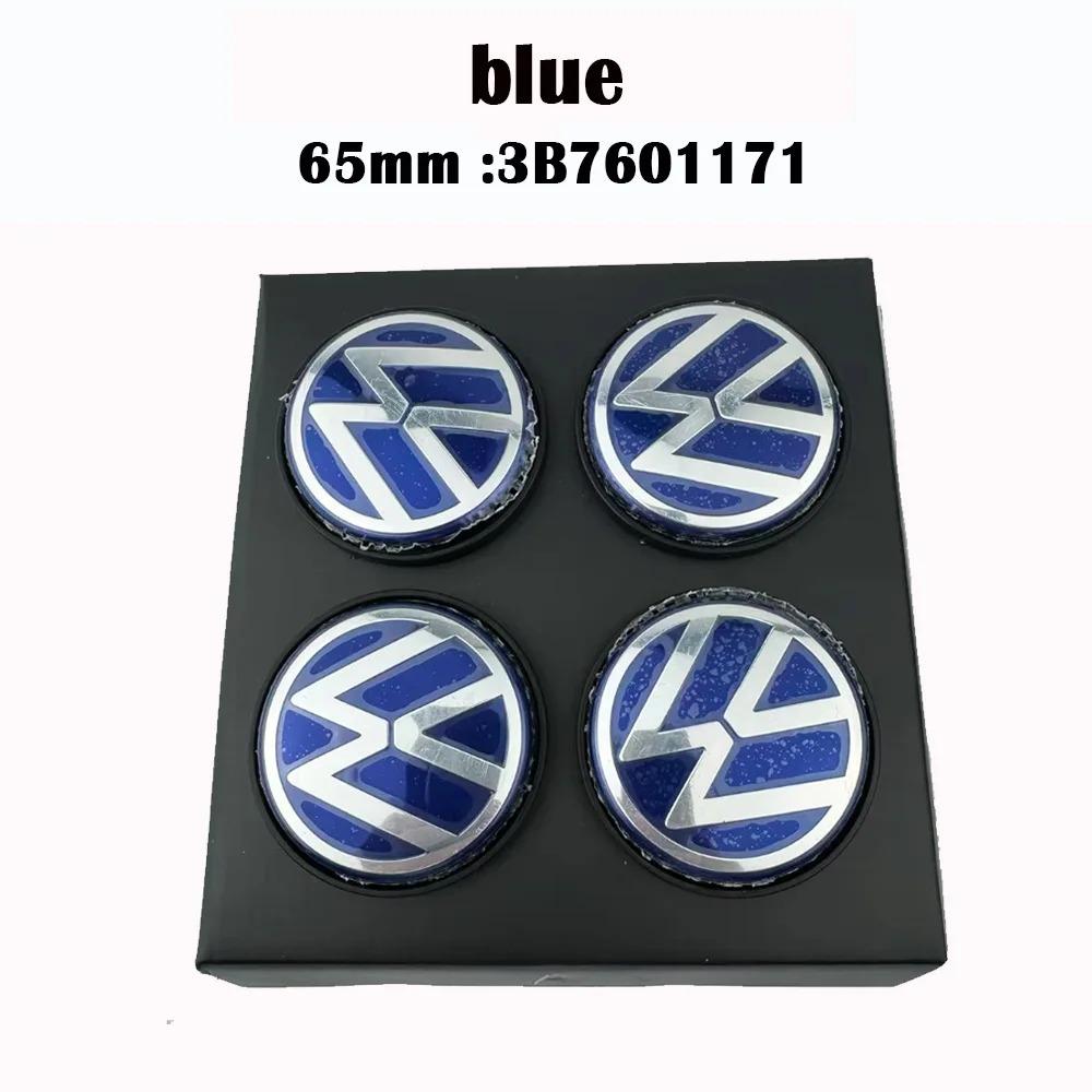 2026 New NN-4pcs car floating Wheel Center Hub Caps 56mm 65mm wheel cover For VW Polo Golf 4 5 6 7 Touran Passat B5 B6 B7 accessories