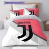 Set Copripiumino Trapuntato Juve Federa Federe Decorazione Casa Regalo di Compleanno (1 * copripiumino + 2 * federa, senza nucleo)