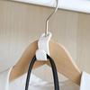5/10Pcs Clothes Hanger Hooks Space Saving Closet Connector Hook Cascading Hanger Plastic Extender Clips Wardrobe Coat Organizer