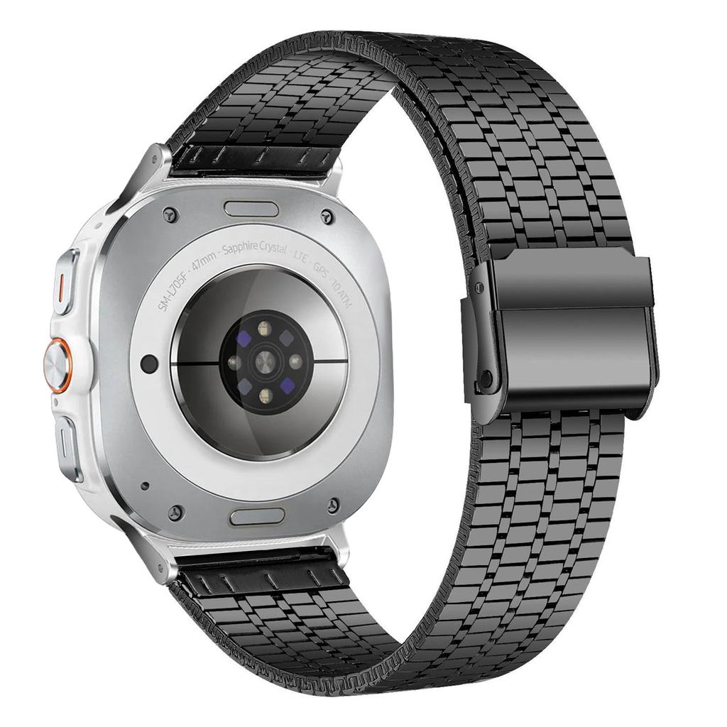 Pour Samsung galaxy watch Ultra bracelet 47mm business bracelet en acier inoxydable Galaxy watch ultra 47mm correa Bracelet bracelet homme femme