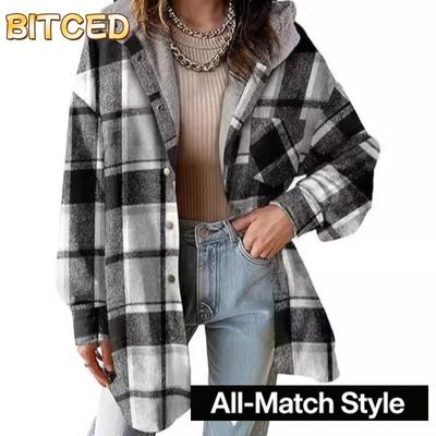 Women's Vintage Casual Autumn Winter Long Sleeve Jackets & Coats