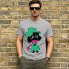 T-shirt Unisexe Deltarunes Ralsei Vêtements 100% Coton T-shirts Uniques à Manches Courtes et Col Rond Cadeau d'Anniversaire T-shirts