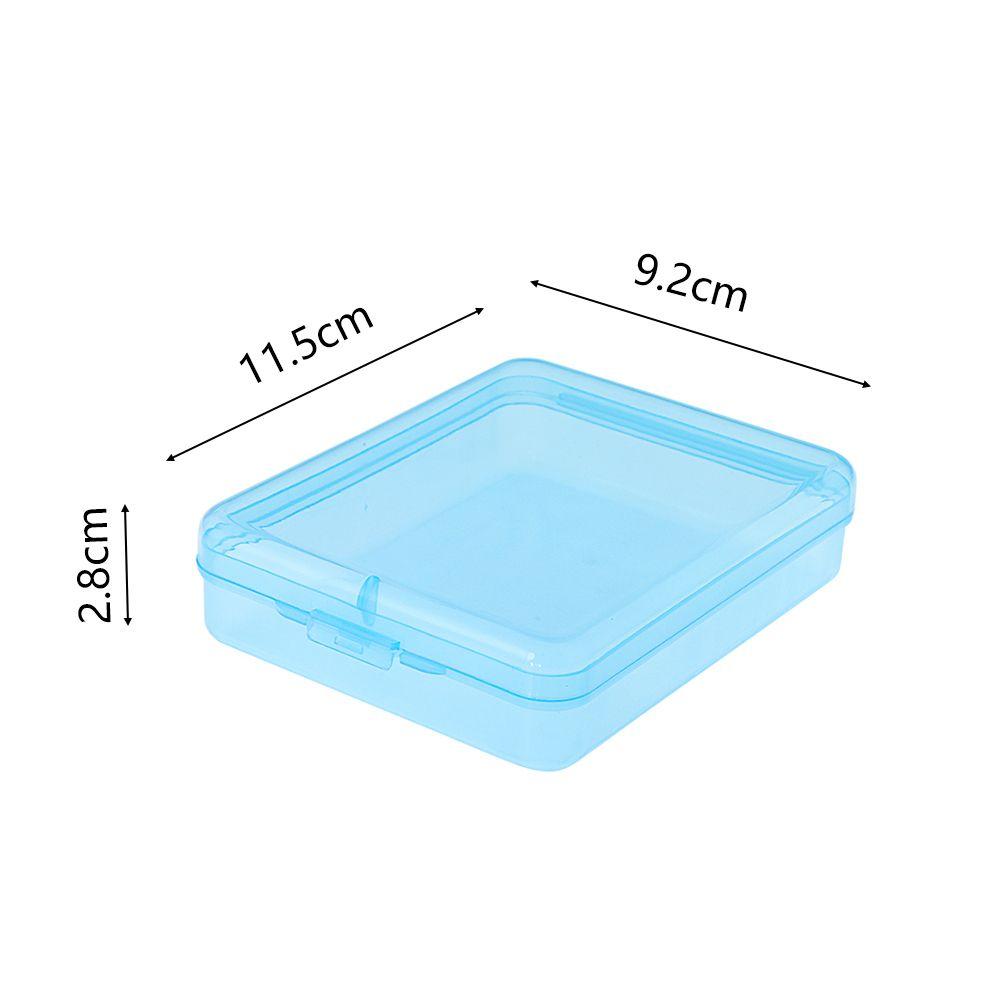 Face Masks Portable Container Dustproof Transparent Mask Storage Case Powder Puff  Case Storage Box