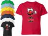 Red Nose Day 2026 Kids T Shirt Funny Red Nose Face Boys Girls Unisex Tee