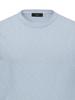 AND Z Men'S) Linen-Like Round Neck Short Sleeve T-Shirt_Blf2Er1001Bl