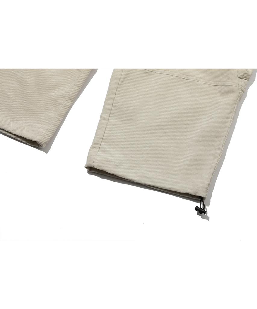 CPGN STUDIO Corduroy Wide Overcargo Pants Cream