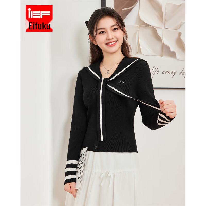 

Женский трикотажный топ IEF французского дизайна большого размера S