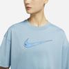 Nike Sportswear Swoosh Women's Short-Sleeve Top 'University Blue' DM6212-494