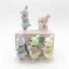 Adorable Cat Happiness Sandy Plush Bunny Themed Blind Box Figures Pvc Collectibles