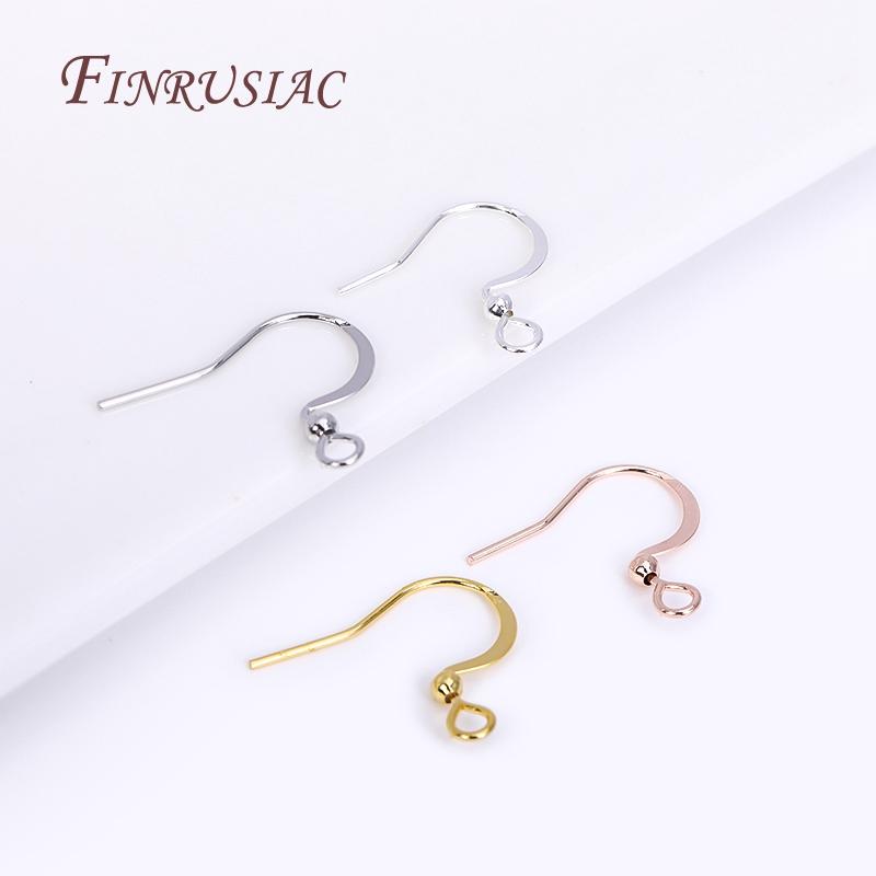 18K Gold Plated Earring Settings Jewelry Findings,Earring Hoops Ear wire/Earring Stopper Nuts/DIY Earring Making Supplies