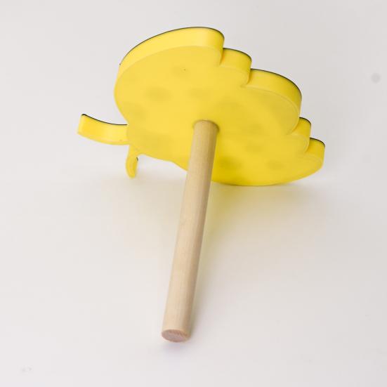 Bee Watering Station Insect Water Feeder Cup Butterfly Feeder with Wooden Stake Bee or Ladybug Shape Drinking Station for Garden Pollinators