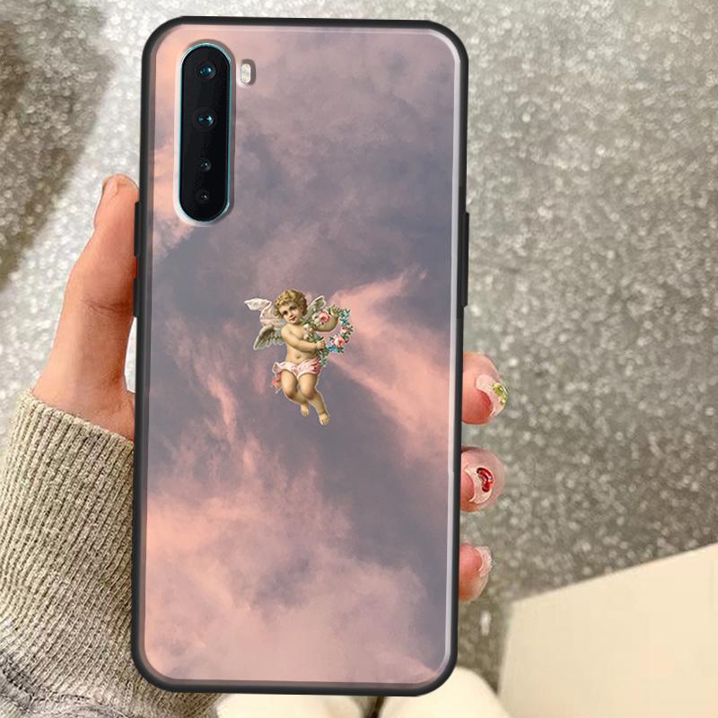 Cartoon Angel Baby Printing Case For OnePlus 15 13 12 11 10 10R 12R 13R 15R 13T 10T 8T Nord 5 CE 2 3 4 Lite N20 N30 Coque
