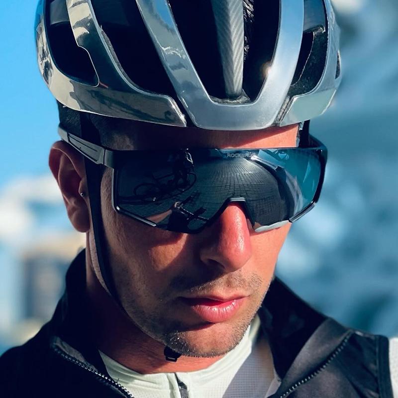 Rockbros Cycling Glasses Pochromic Polarized Glasses Uv400 Protection Sunglasses Bike Outdoor Sports Goggles Cycling Eyewear