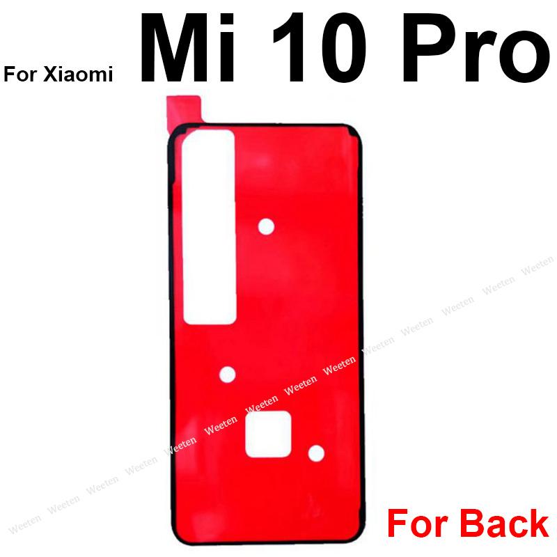 Back Battery Housing Cover Adhesive Sticker & Rear Camera Glue For Xiaomi Mi 10/10 Pro/Mi 10 Lite/Mi 10 Ultra/Mi 10s/Mi 10T Tape